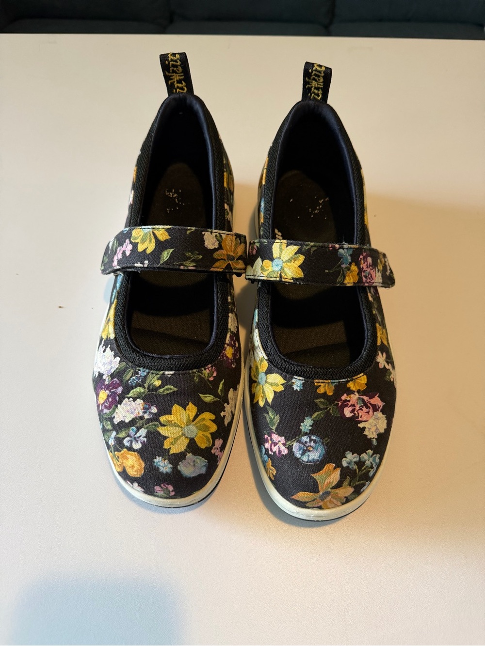 Dr. Martens Black Floral Mary Jane shoes - Picture 2 of 6
